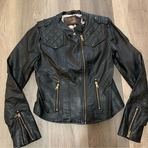 Leather Jacket Quilted